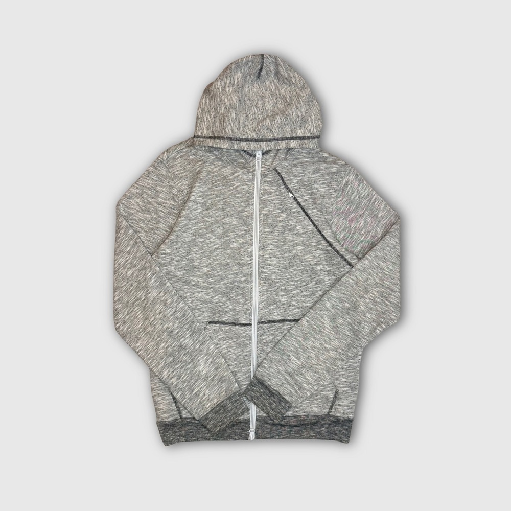 Adidas Essentials Full Zip Fleece Hoodie - Men's - S - Gray